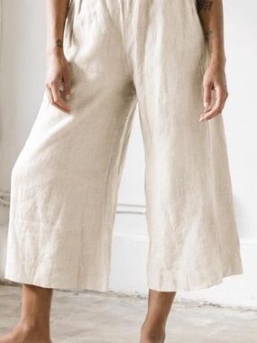beaumont organic nicole-may linen trouser XS
